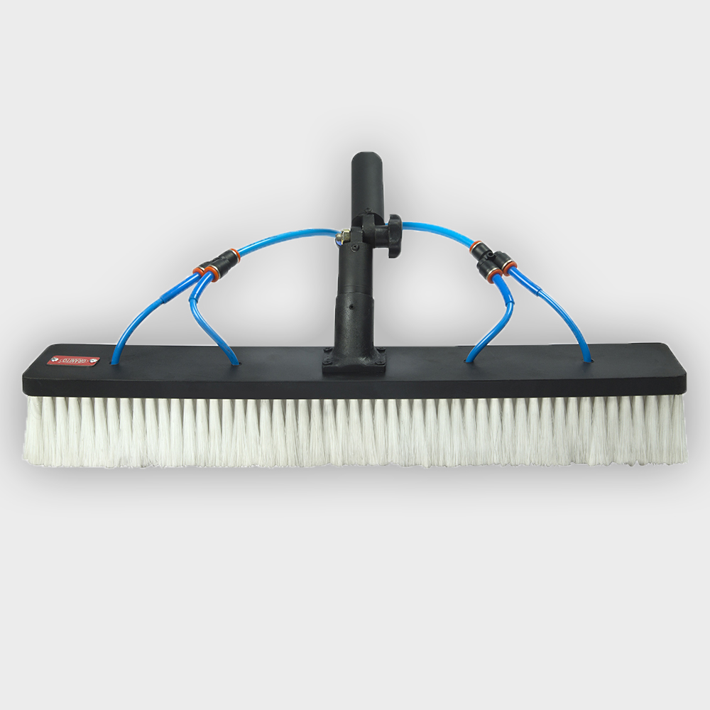Solar Panel Cleaning Rotating Brushes